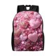 thumbnail image 1 of Balery Pink Glitter Heart Candy Mochila - Mochila Estilosa y Duradera para Laptop de 15 Pulgadas con Tela Oxford Impermeable, 1 of 8