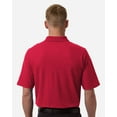 thumbnail image 3 of Harriton M105T Men's Tall Maverick CVC Pique Polo-Red-LT, 3 of 6