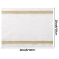 thumbnail image 3 of REGALWOVEN 2Pcs Dish Cleaning Towels Absorbent Linen Kitchen Dishcloth Set Brown 20"x28", 3 of 4