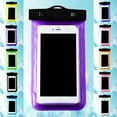 thumbnail image 4 of Waterproof Clear Sensitive PVC Touch Bag Waterproof Screen Phone Case for Smartphones up to 5.8 inch, 4 of 9