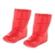 thumbnail image 4 of Pantuflas impermeables de plumón, botas cómodas con bolsa de almacenamiento, antideslizantes, para tienda de campaña rojo L, 4 of 9