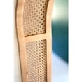 thumbnail image 2 of WOVEN ARCHED RATTAN FRAMED WALL MIRROR - LARGE, 2 of 4