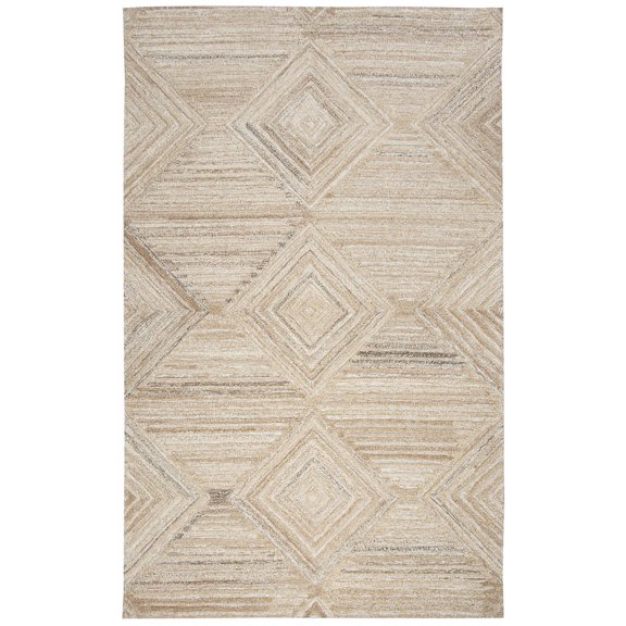 Gatney Rugs Village Area Rug SK335A Tan Distressed Faded 8' x 10' Rectangle
