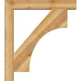 thumbnail image 3 of Ekena Millwork 4"W x 32"D x 36"H Westlake Block Rough Sawn Bracket, Western Red Cedar, 3 of 25