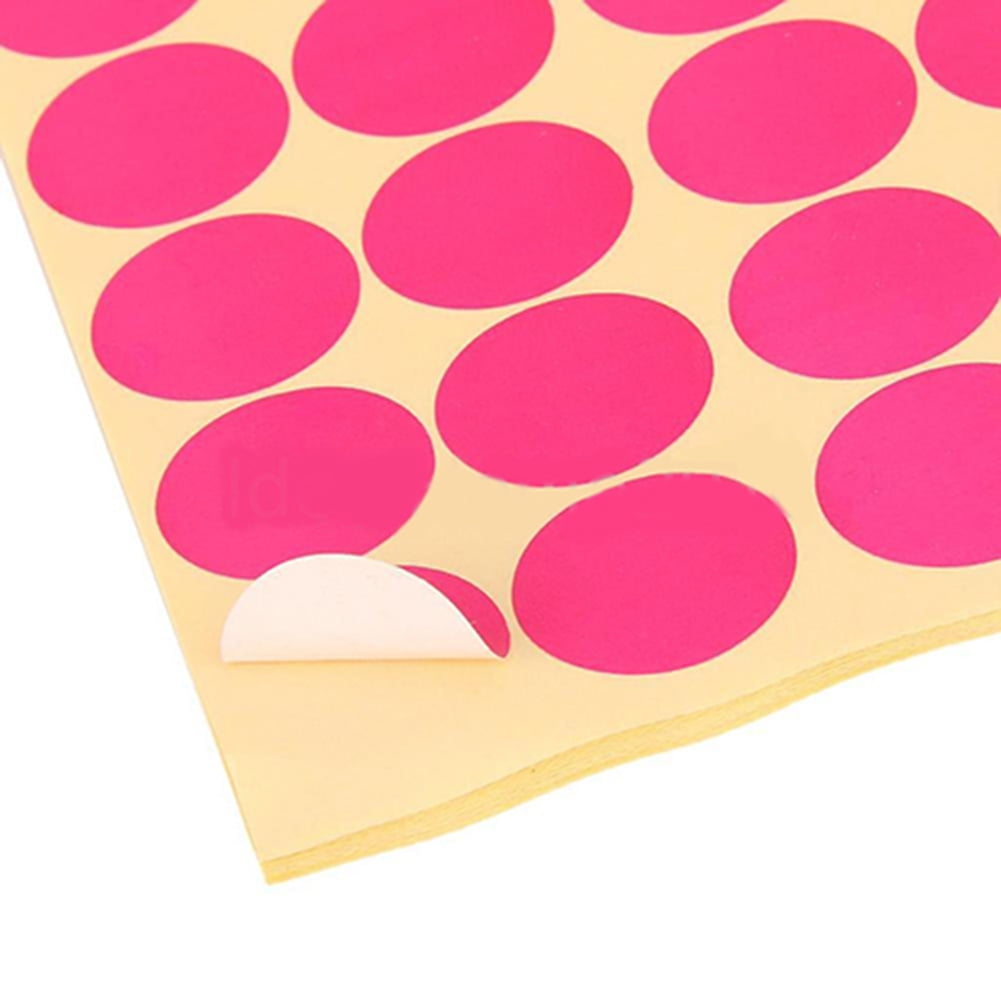25mm Round Coloured Dots Stickers Circle Paper Label Sticky Adhesive Spot newest 