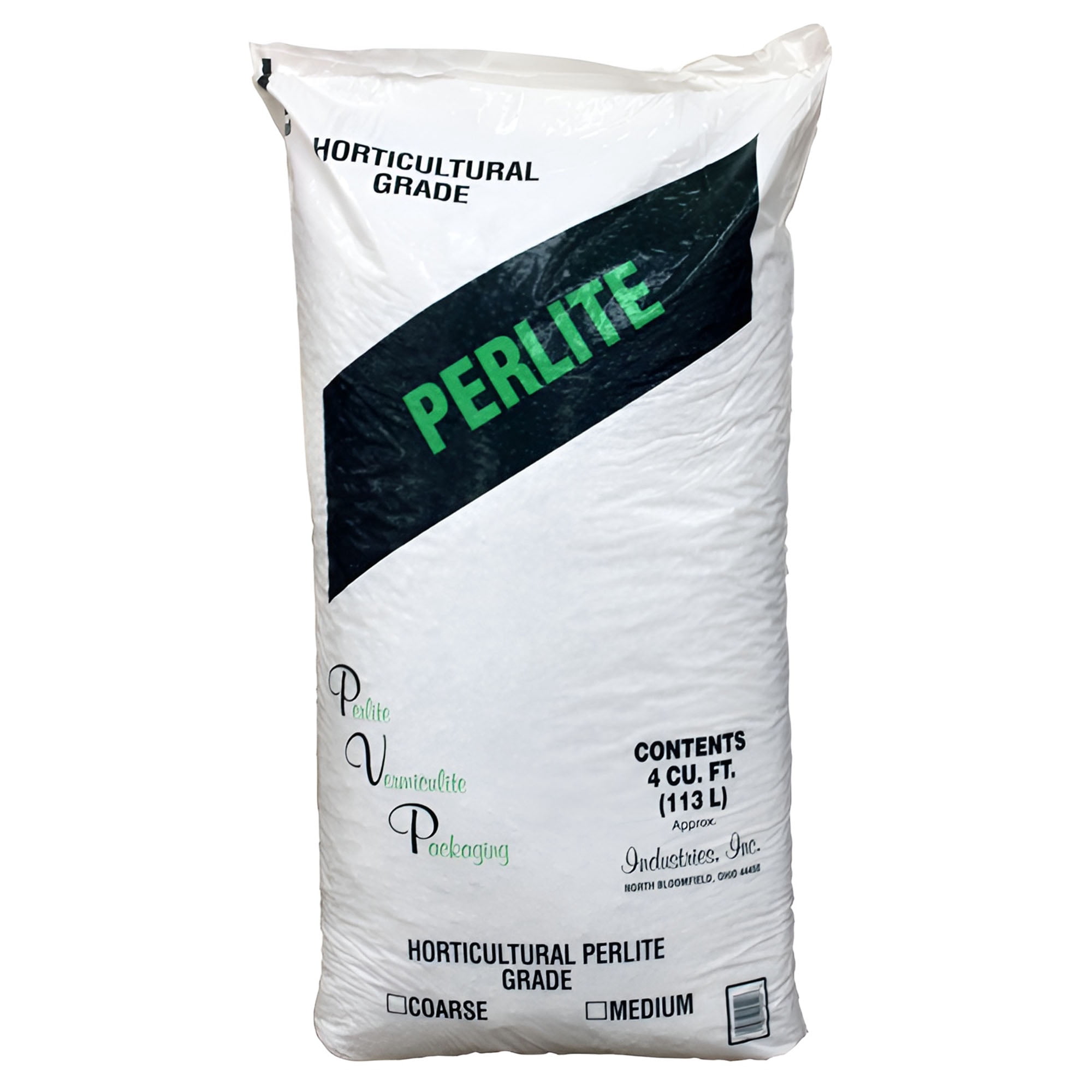 PVP Industries Organic Coarse Perlite Planting Soil Additive, 4 Cubic Feet, White, 33 Pack