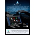 thumbnail image 4 of Reproductor multimedia para coche con pantalla de 7 pulgadas, Bluetooth 5.0 y soporte para pantalla de retroceso OKEPOO estéreo para auto multimedia, 4 of 9