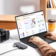 SANPTENT 16 inch 1920x1200 IPS FHD Laptop Computer, 16GB DDR4 RAM 512GB SSD, Intel Quad-Core Alder Lake N95, UHD Graphics, Wi-Fi, Bluetooth, Backlit Keyboard, Fingerprint, Windows 11 Pro