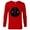 New Red, variant on Marvel Studios Deadpool & Wolverine Claws Slashed Icon- Long Sleeve T-Shirt for Men - Customized-Athletic Heather