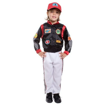 Dress Up America  Boy's 3-piece Race Car Driver