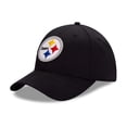 thumbnail image 1 of Gorra NFL Pittsburgh Steelers Unitalla Visera Curva Negro, 1 of 3