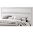 thumbnail image 2 of BOWERY HILL Queen Storage Panel Bed Frame in White and Rhinestone, 2 of 4