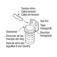 thumbnail image 3 of Prime Line Produits RG18504 Ressort de Porte Réglable en Acier, 3 of 3