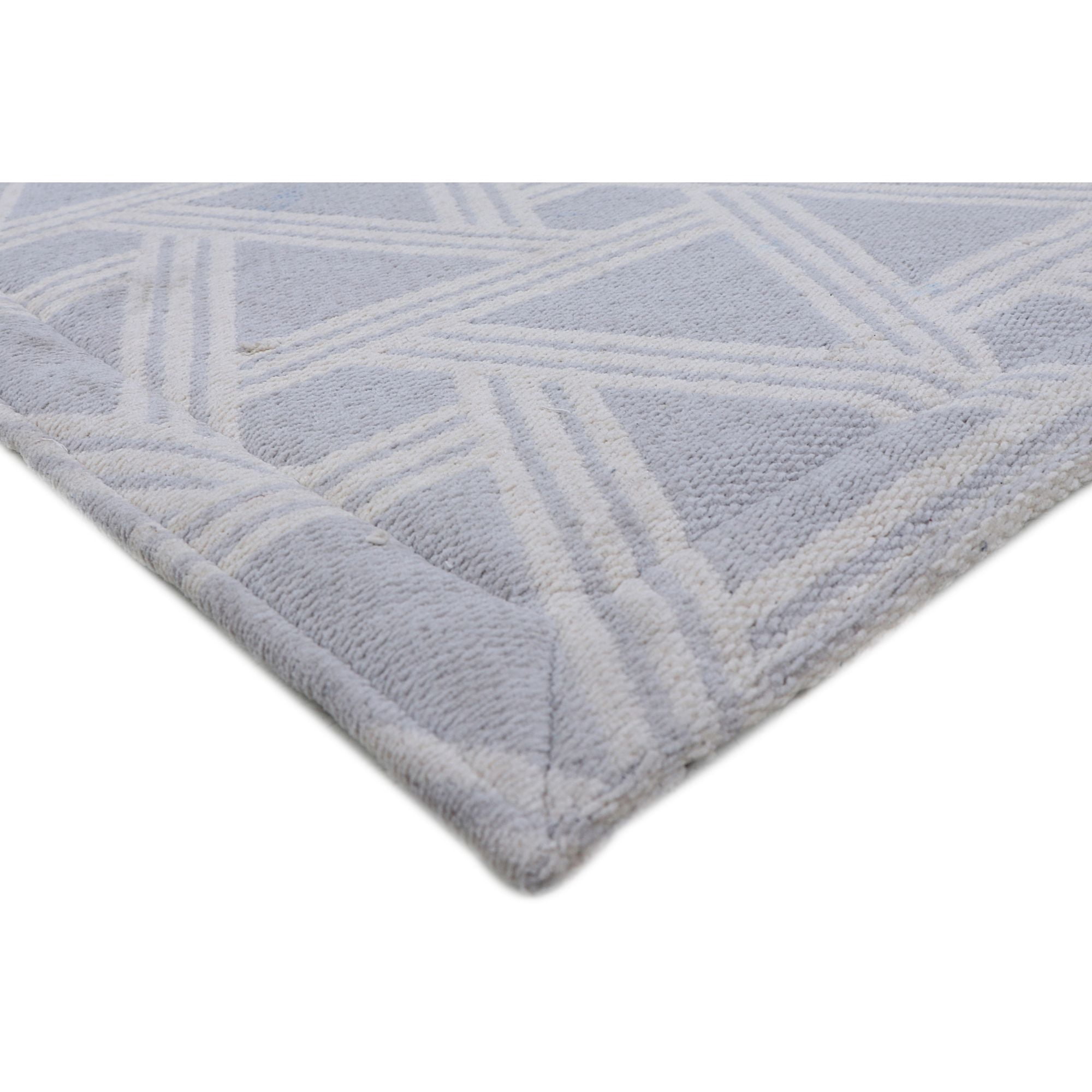Rugsmith Light Grey Machine Woven Eno Anti-Fatigue Kitchen Mat, 20" x 36"