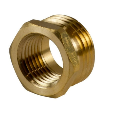 

Plumb Pak PP850-53 Hose Adapter 3/4 Mht x 1/2 Fip Brass
