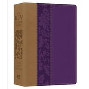 CHRISTOPHER D HUDSON KJV Study Bible: The KJV Study Bible, Large Print [Violet Floret] (Hardcover)