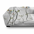 thumbnail image 3 of Garden Soft Flannel Fleece Blanket, Colorful Dandelions Stems Buds Leaves Bedding Plants Wildlife Meadow Cottage Theme, Cozy Plush for Indoor and Outdoor Use, 60" x 80", Multicolor, by Ambesonne, 3 of 6