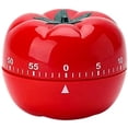 thumbnail image 1 of Temporizadores mecánicos de 60 minutos Cocina Temporizador de cocina Contadores de alarma fuerte de contadores de alarma (Pomodoro rojo) oso de fresa SaludY Bellea, 1 of 6