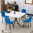 thumbnail image 2 of Square Dining Table Set for Kitchen and Office / Provide Ample Space for Items, 2 of 7
