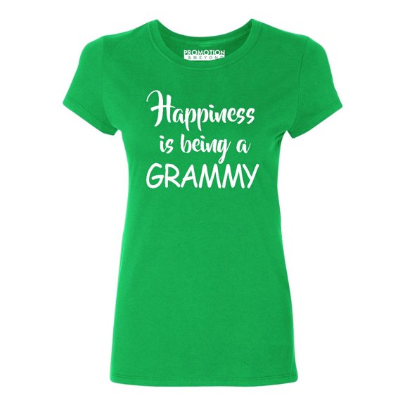 Happiness Is Being A Grammy Women's T-shirt, 3XL, Green