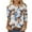 Coffee-5, variant on successthop Trendy Blouses for Women Plus Size 3/4 Sleeve Shirts Lightweight Oversized Crewneck Clothes Graphic Tops