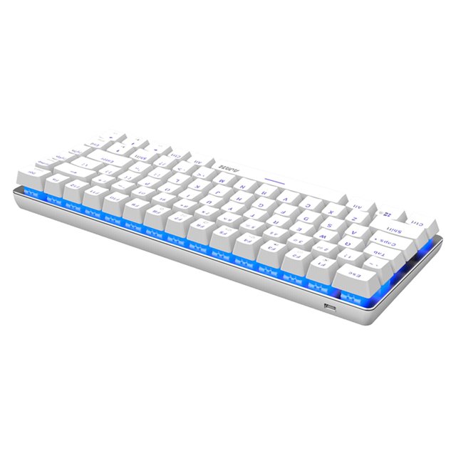 Moyic Teclado de trabajo mecánico de plástico para computadora AK33 diseñado para Windows 7/8/10 Office 82 Keys Keypad Laptop Supplies Juegos de teclado y mouse para computadora No.08
