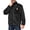 BLACK, variant on Men's Fleece Lined Jacket Fuzzy Sherpa Full Zip Thermal Coat Lightweight Outwear for Fall Winter (Black S)