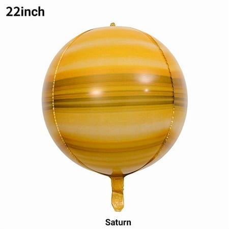 22 Inch 4D Starry Sky Sun Moon Space Eight Major Planets Series Aluminum Film Balloon Decoration Layout Scene Balloons