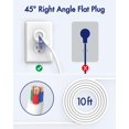 thumbnail image 3 of Regleta protectora contra sobretensiones AUOPLUS: 6 salidas de CA con 4 puertos USB, 3 of 5