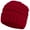 Red, variant on Men/Women's Chunky Soft Knitted Warm Winter Beanie Hat, Natural