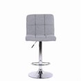 thumbnail image 2 of Plata Import Adjustable Height Swivel Bar Paul Stool Grey, 2 of 2