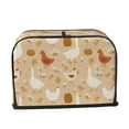 thumbnail image 2 of Haiem Autumn and Thanksgiving Print Toaster Covers 2 Slice Wide Slot,Bread Dust Cover & Fingerprint Protection,Bread Machine Cover,Appliance Covers, 2 of 7