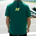 thumbnail image 4 of Aston Martin Cognizant F1 Kimoa Fernando Alonso Men's Lifestyle Polo-Shirt - Green, 4 of 4