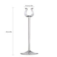 thumbnail image 4 of Amdohai Anself 8" Stainless Steel U Shaped Table Number Place Card Holder Menu Stand for Wedding Restaurant, 4 of 7