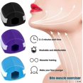thumbnail image 5 of Ejercitador de mandíbula, Ejercitador de mandíbula Bola Ejercitador de músculos de la línea de la mandíbula Adelgaza tu cara Reductor de papada para ejercicio facial, 1 pieza-azul oso de fresa Electrónica, 5 of 5