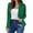 Green, variant on Vedolay Womens Tops Casual Women Plus Size Button Casual Open Front Long Sleeves Work Office Blazer Jacket,Green M