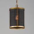 thumbnail image 3 of 14461BRNAB-Maxim Lighting-Rattan - 1 Light Pendant-14.5 Inches Tall and 10 Inches Wide     -Traditional Installation, 3 of 4