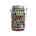thumbnail image 1 of 1 Pack Solar Outdoor Mosaic Lantern Waterproof Hanging Table Lamp Night Light For Garden  Patio  Party  Yard Decor, 1 of 13