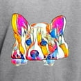 thumbnail image 3 of CafePress - Colorful Corgi Puppy Sweatshirt - Pullover Hoodie, Hooded Sweatshirt, 3 of 3