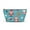 Black zipper, variant on Santa Claus & Friends Holiday Makeup Pouch Bag Cosmetic Bag Gift Ideas