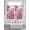 Pink, variant on Pink Roses Bathroom Window Curtain, Spring Floral Elegant Pastoral Butterfly Light Filtering Coffee Kitchen Curtains, Bedroom Living Room Curtains 2 Panel 84"x54"