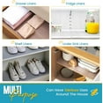 thumbnail image 5 of Linda’s Essentials 16 Pack Refrigerator Liners for Shelves 17.7"x11.4" - Easy to Clean Fridge Liner with Spill Protection - Nonslip Refrigerator Mats (Clear), 5 of 9