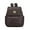 HM Chocolate, variant on MKF Collection Drea Vegan Leather Women's Backpack by Mia K - Black