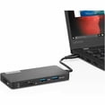thumbnail image 2 of Lenovo USB-C 7-in-1 Laptop Docking Station, Retail Packaging, with Accessories Included, 2 of 6