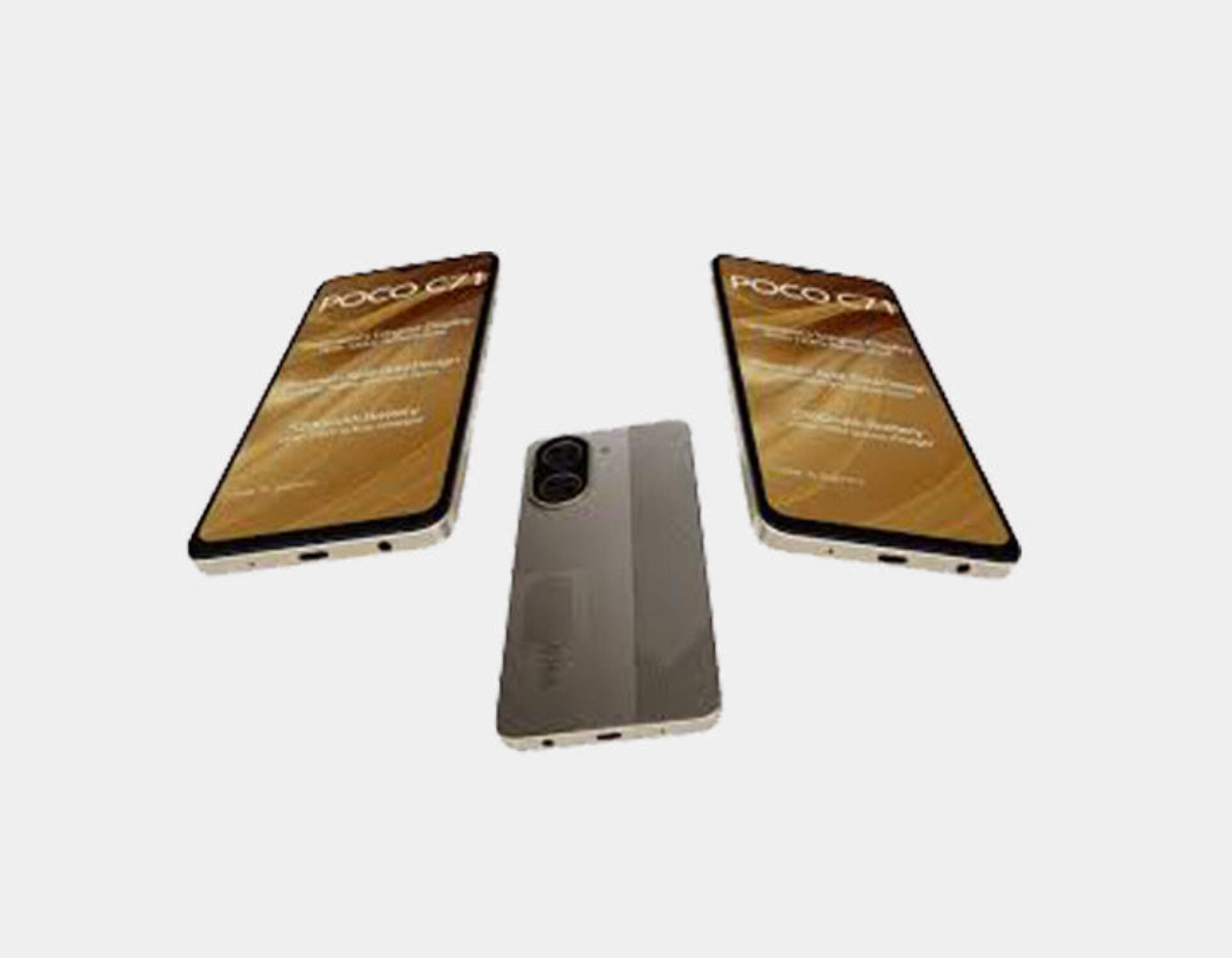 POCO C71 4GB/128GB ゴールド simフリー Xiaomi Poco C71 4G 128GB ROM 4GB RAM Dual SIM GSM Unlocked