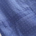 thumbnail image 4 of 2-3 Years Toddler Kids Boys Suit 3Pcs Set 12 18 Months 2T 3T 4T 5T 6T 7T Kids Long Sleeve Formal Dress Shirt with Bowtie Vest Pants Set Tuxedo Wedding Party Outfits Kids Boys Winter Outfits,Blue, 4 of 9