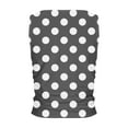 thumbnail image 4 of Womens Tank Tops, Black and White Polka Dot Athletic Gym Running Workout Sleeveless Tank Top for Women, 4 of 4