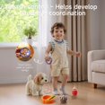 thumbnail image 3 of Perro de juguete que camina y ladra con correa de control remoto para niños, 3 of 7