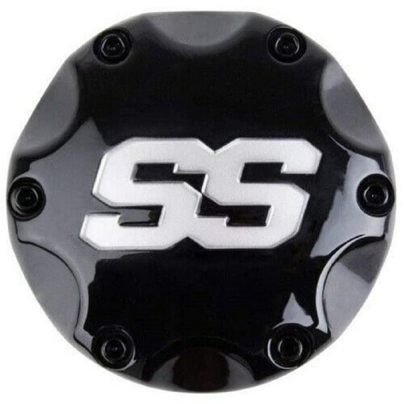 ITP SS (4/110) Replacement Tall Center Wheel Cap - Matte Black