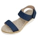 thumbnail image 1 of Bmisegm Cool Slippers Female Soft Soled Non Slip Wear Resisting Flat Beach Flops Lady Sandals Women Slippers Sandals Women Summer Blue 7.5, 1 of 9